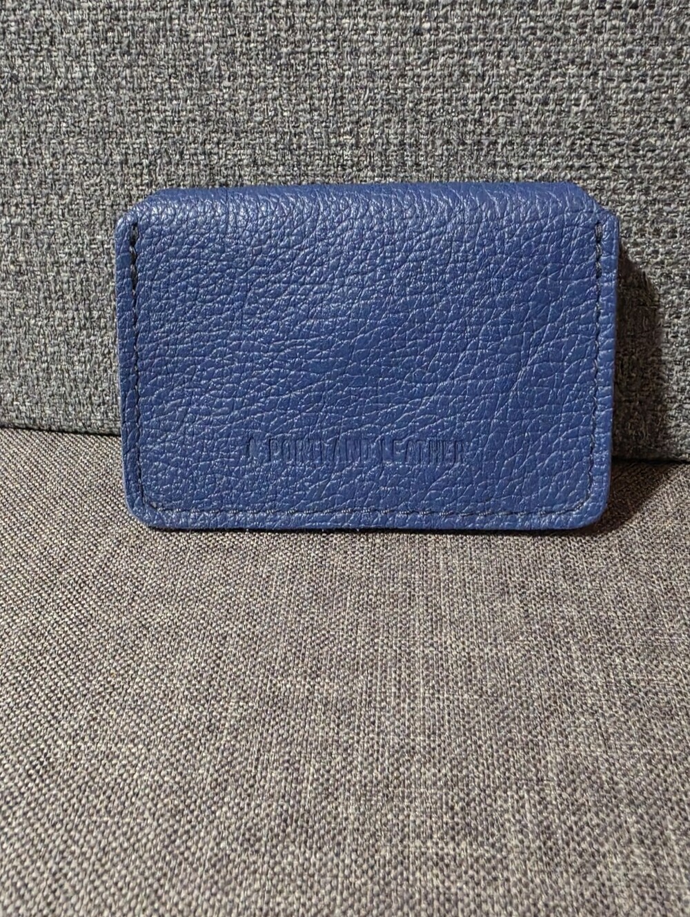 Portland Leather Goods Molino Blue Lovebug Wallet - Picture 2 of 3